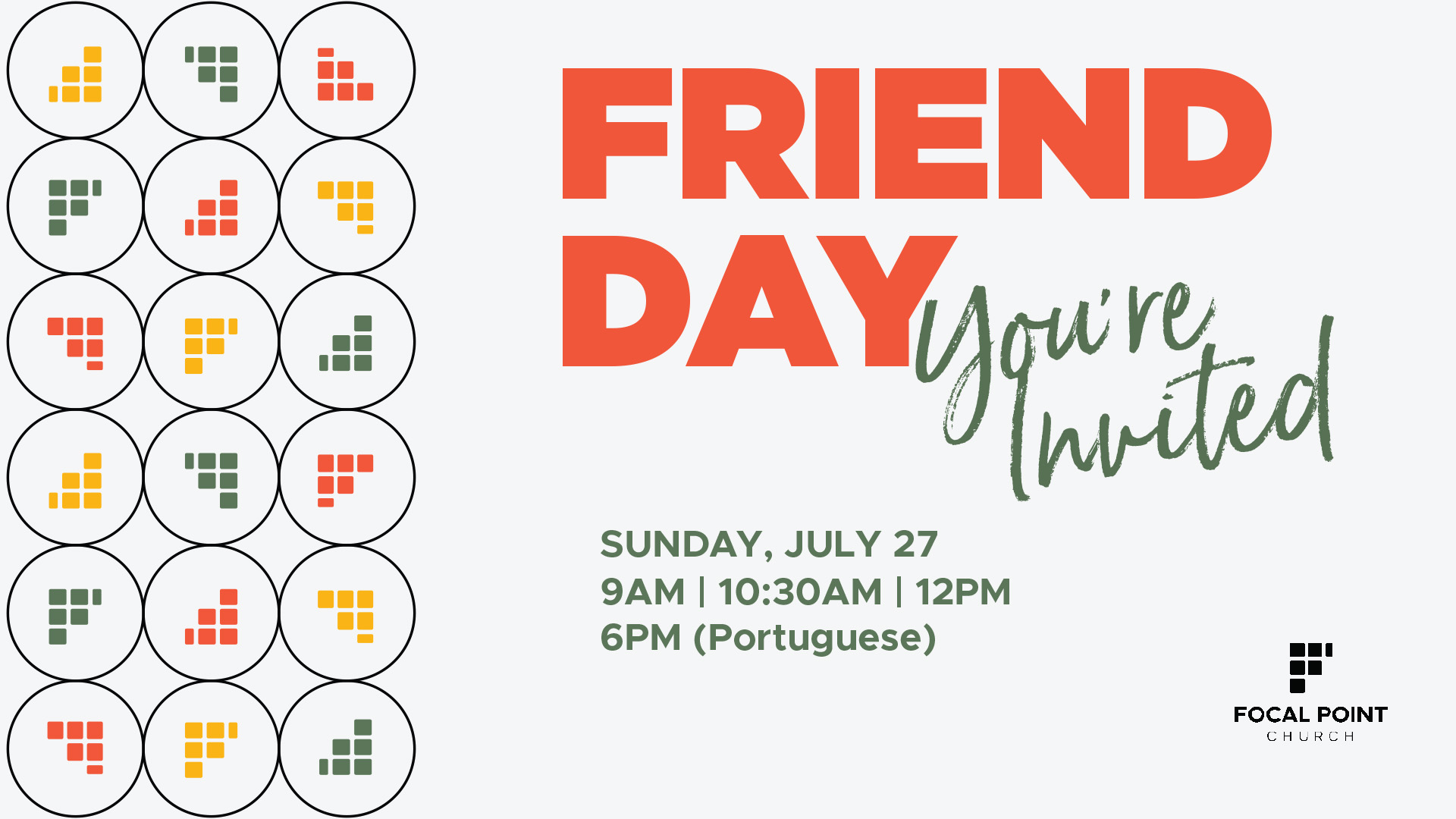 Screen – Friend day – No address